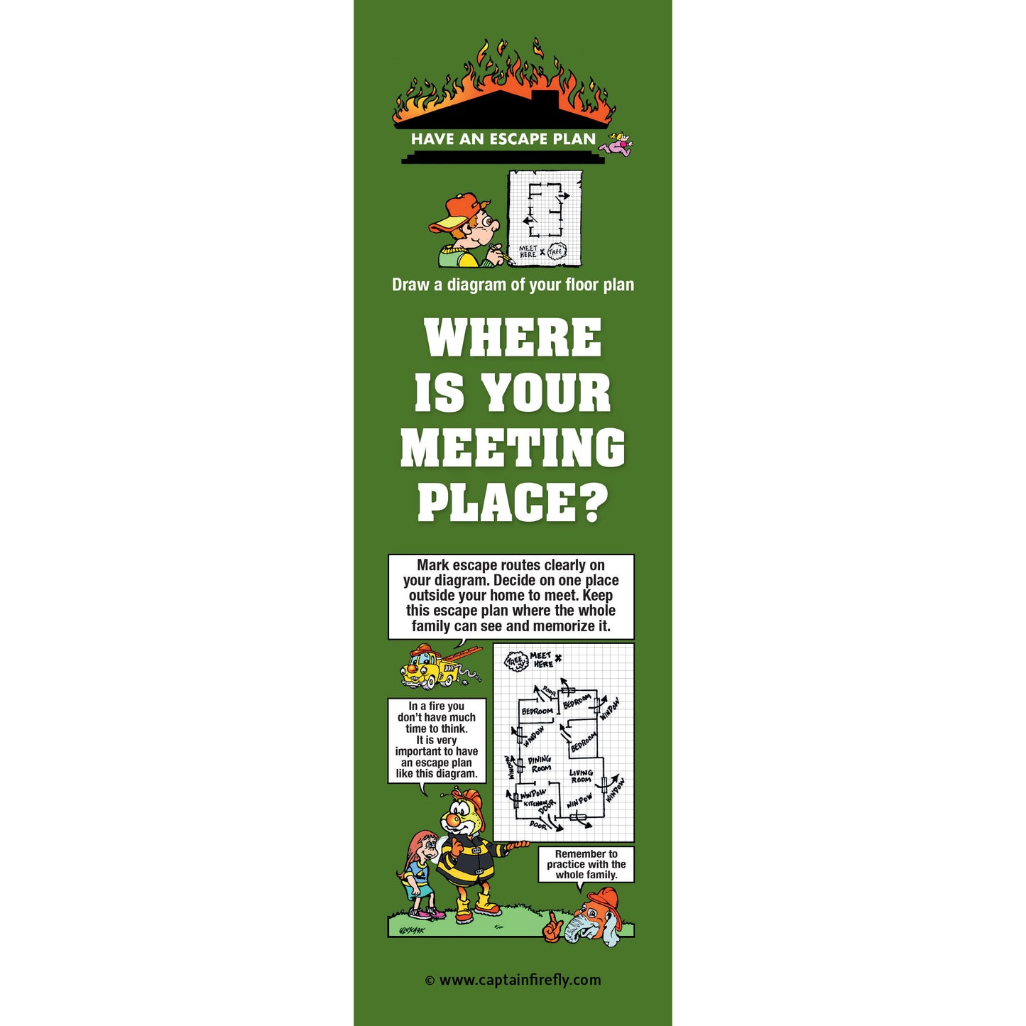Bookmarks - Fire Safety