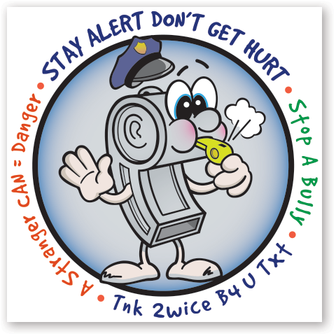 Stickers - Police Pals 2" Square