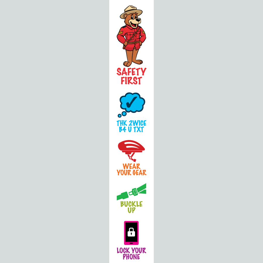 Lanyards - Safety Bear (10 Pack)