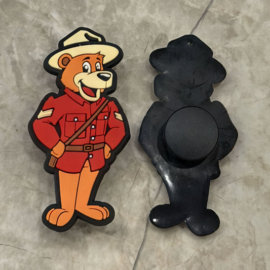 Safety Bear Shoe Charms