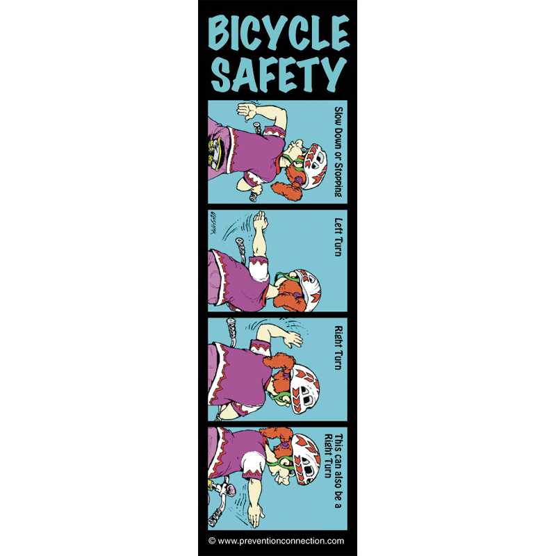 Bookmarks - Bicycle Safety (English and French)