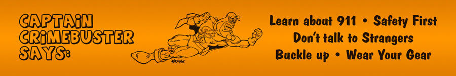Pencils - Captain Crimebuster KidSmart Value Pencils