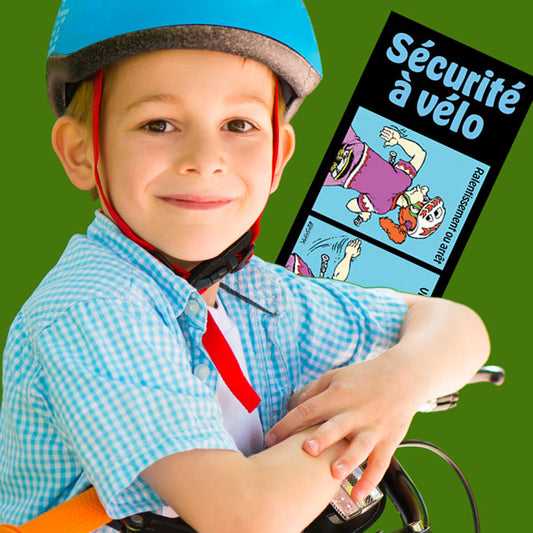 Bicycle Safety Bookmarks - signets de sécurité à vélo (Français)