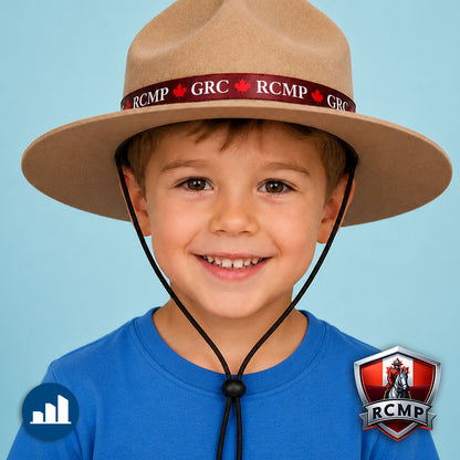 Mountie Hats (10 Pack)