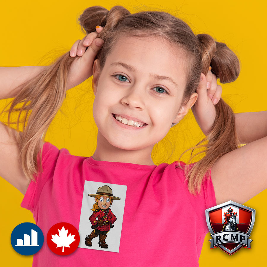 RCMP Mountie Mates Stickers