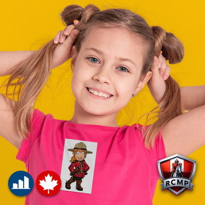 RCMP Mountie Mates Stickers