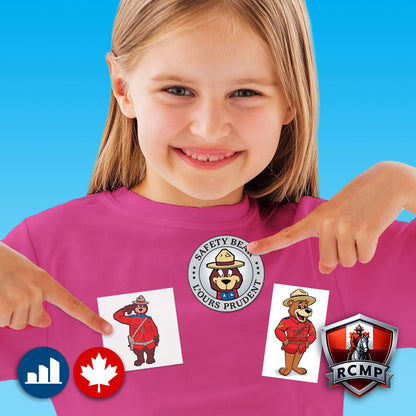 Stickers - RCMP Safety Bear