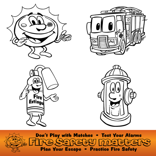 Pencils - Fire Bud Neon Colours