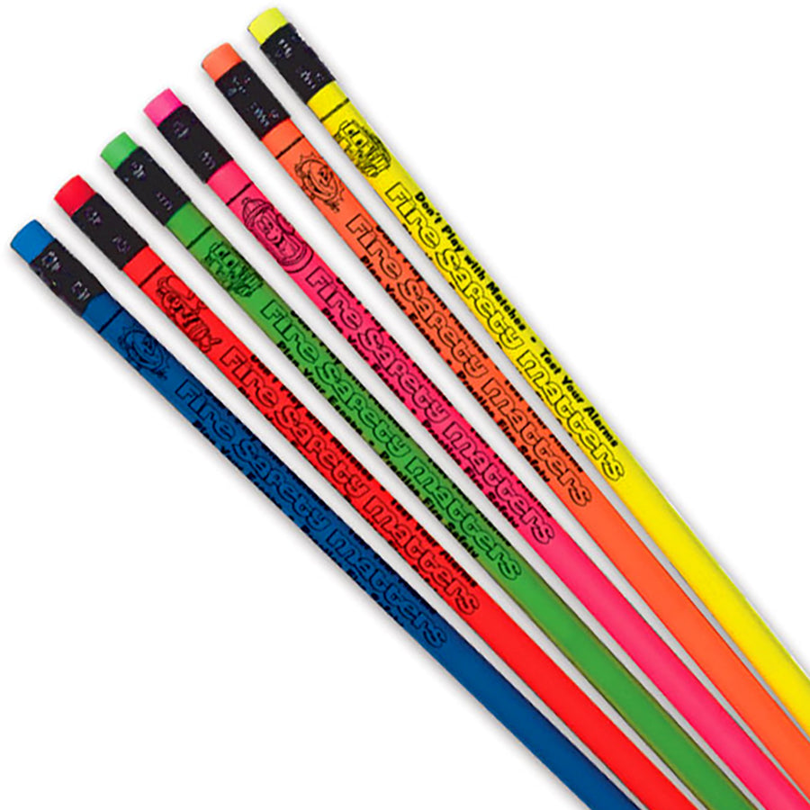 Pencils - Fire Bud Neon Colours