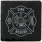 Slate Coasters - Fire Service Crest