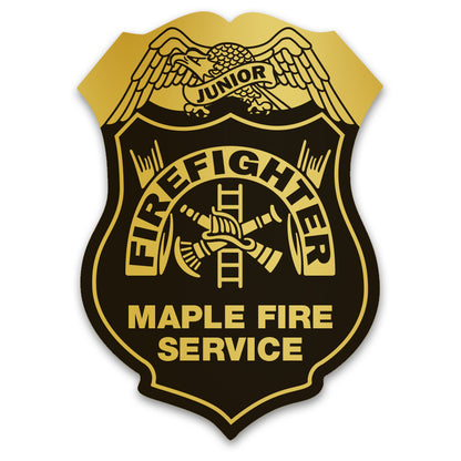 Stickers - Jr. Firefighter Badge (Rolls)