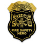Stickers - Jr. Firefighter Badge (Rolls)