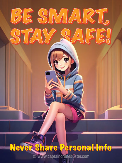Magnets - Cell Phone Safety (3 x 4)