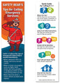 Bookmarks - RCMP Safety Bear (911)