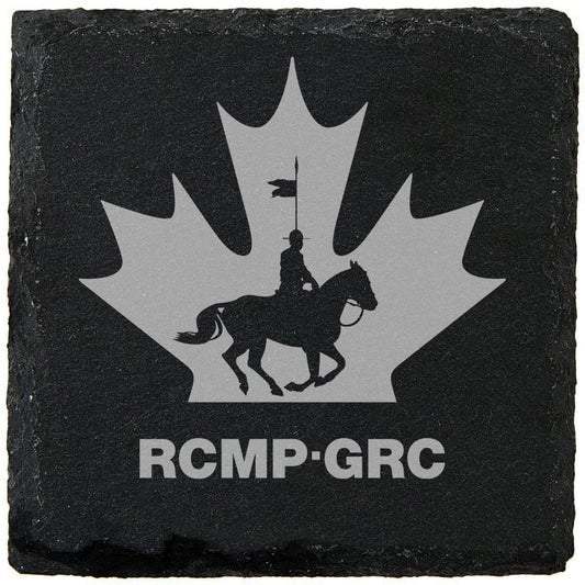 RCMP Rider Slate Coaster