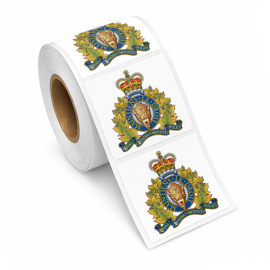 Stickers - Bulk RCMP Stickers on Rolls