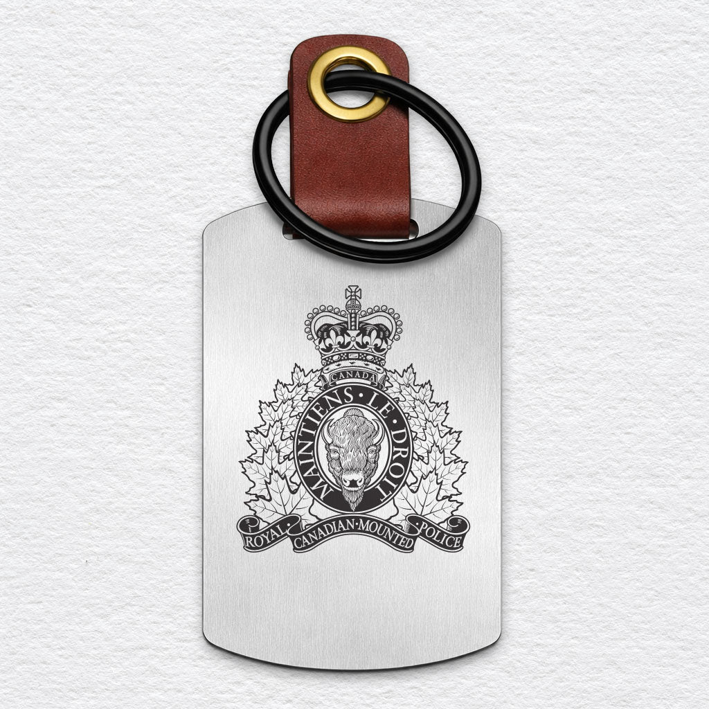 Keytags - RCMP Premium Stainless Steel