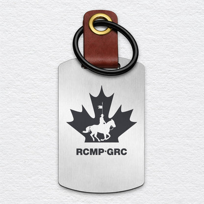 Keytags - RCMP Premium Stainless Steel