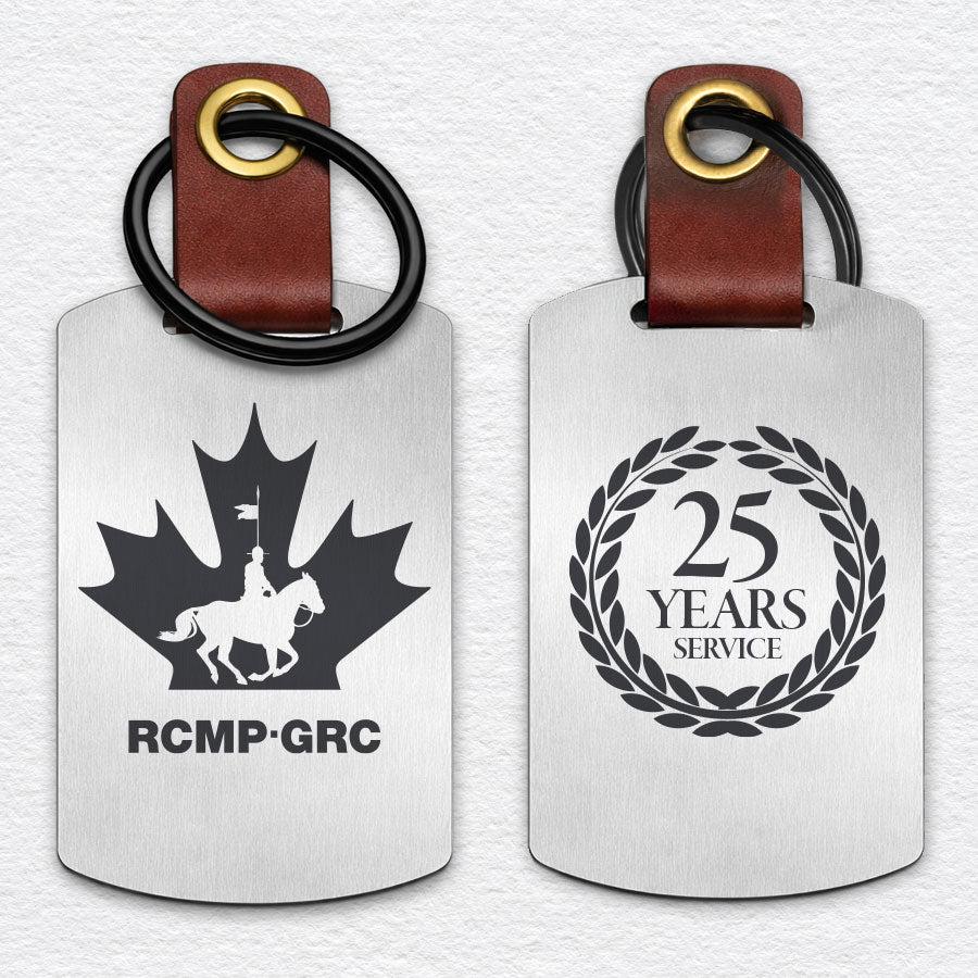 Keytags - RCMP Premium Stainless Steel