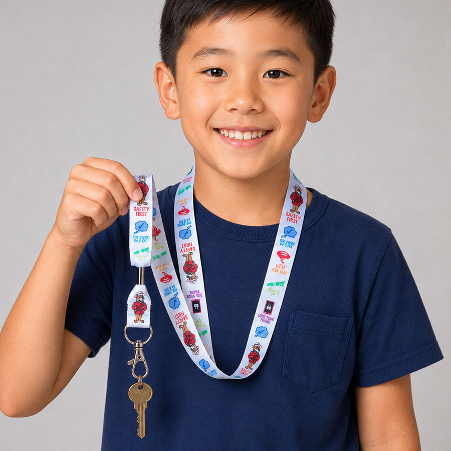 Lanyards - Safety Bear (10 Pack)