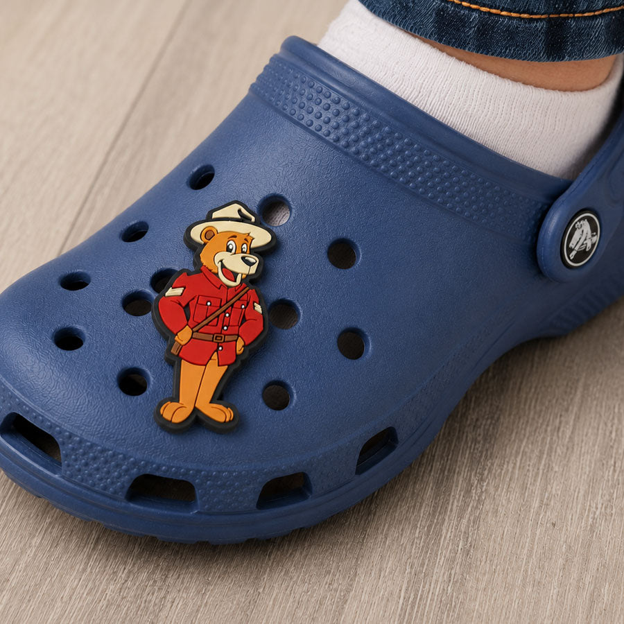 Safety Bear Shoe Charms