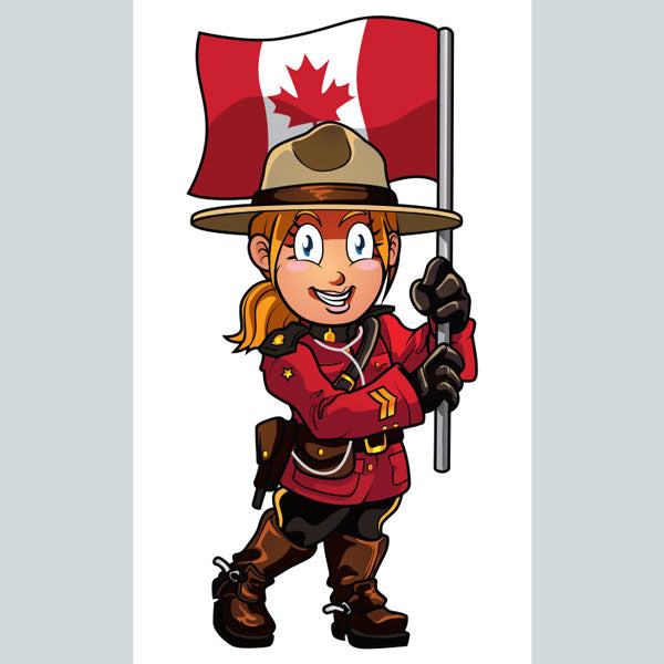 Stickers - RCMP Mountie Mates