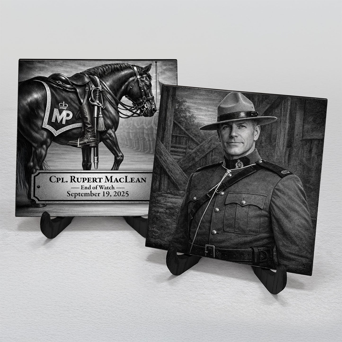 Studio Art Tiles – RCMP Fallen & Remembered