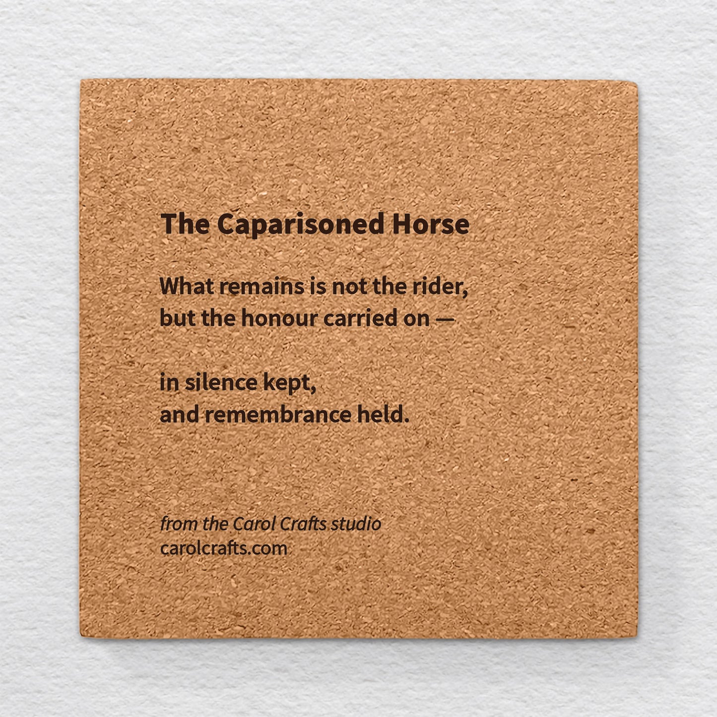 Studio Art Tiles – RCMP Fallen & Remembered