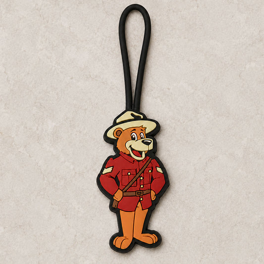 Safety Bear Zipper Pulls