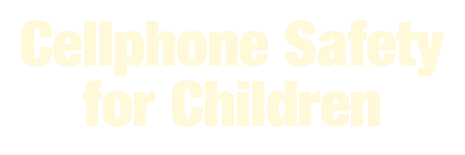 Cellphone Safety for Children