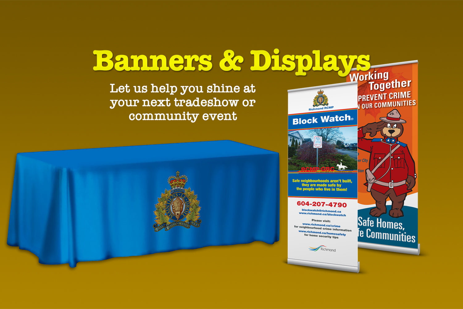 Banners and Displays